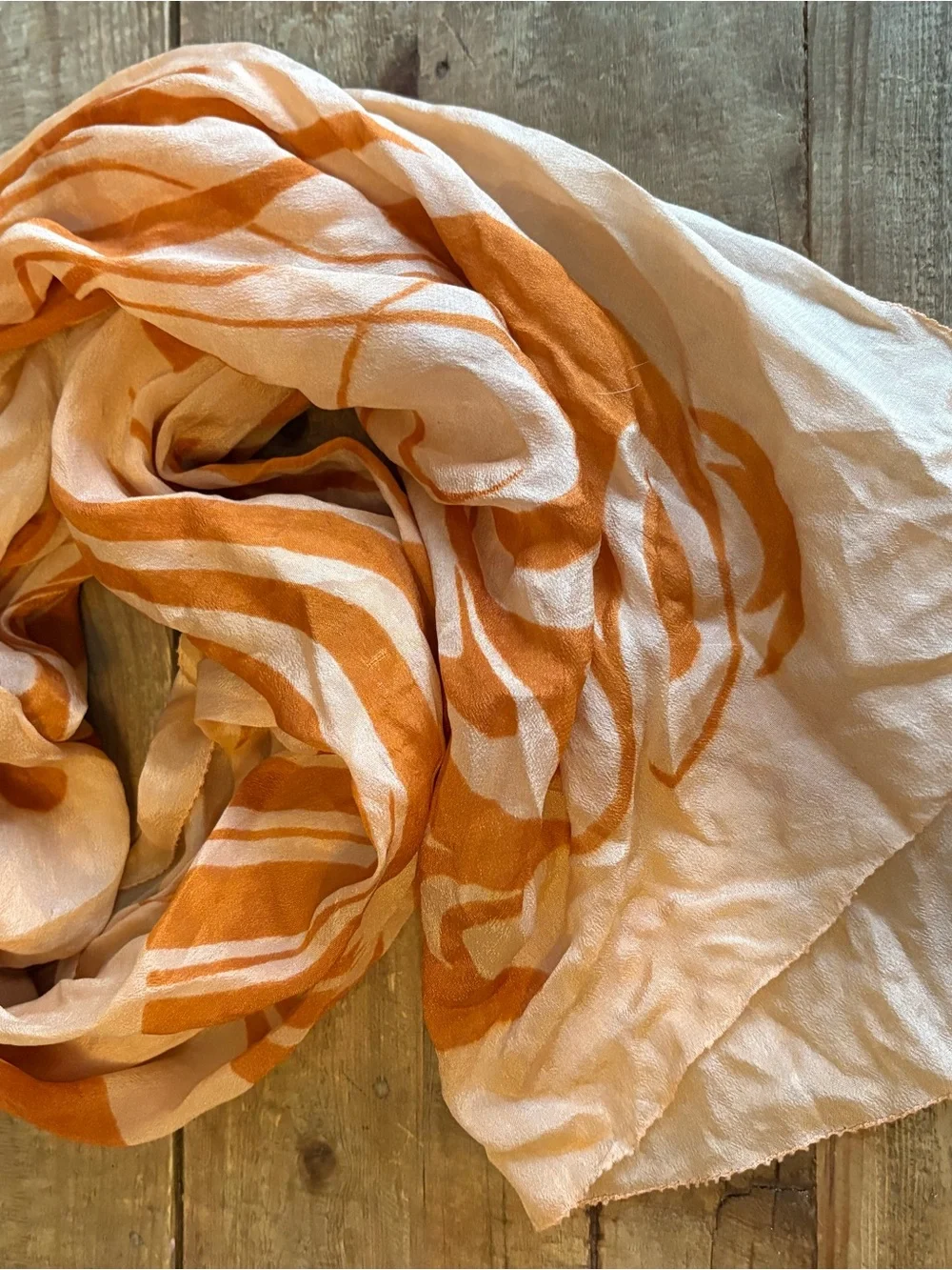 Vintage Art Nouveau–Style Scarf / Wrap